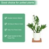 Unique Bargains Ceramic Durable Indoor Decorative Plant Saucer 2 Pcs - 3 of 4