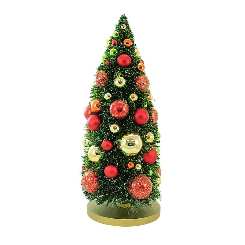 Cody Foster 16.5 Inch Bottle Brush Christmas Tree Shatterproof Ornaments Centerpiece Holiday Decoration Bottle Brush Trees, 1 of 4