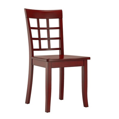 Inspire Q 2pk Keenan Window Back Dining Chairs