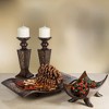 Creative Scents Schonwerk Decorative Centerpiece Dish - Brown - 4 of 4