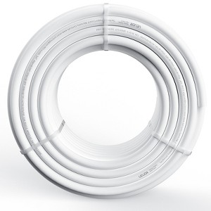 VEVOR PEX Pipe 3/4 Inch, 100 Feet Length PEX-A Flexible Pipe Tubing for Potable Water, Pex Water Lines for Hot/Cold Water & Easily Restore, White - 1 of 4