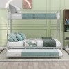 Streamdale Twin Over Full Bed With Sturdy Steel Frame, Bunk Bed With Twin Size Trundle, Two-Side Ladders - 2 of 4