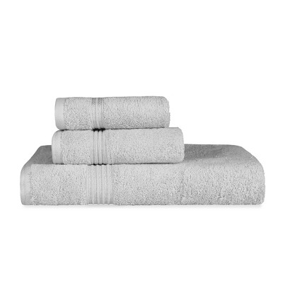 Premium Cotton Heavyweight Plush Highly-Absorbent Luxury Towel Set by Blue Nile Mills