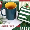 Christmas Washable Area Rug Holiday Decor Non-Slip Non Shedding Rugs - 3 of 4
