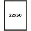 PosterPalooza | Antique Black Picture Frame - UV Acrylic, Foam Board Backing, Hanging Hardware - 2 of 4