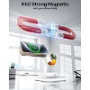 HTUTWOO Charging Station, Magnetic Wireless Charger, 5 in 1 Fast Mag-Safe Wireless Charger Stand for iPhone, Apple Watch and Airpods - 3 of 4
