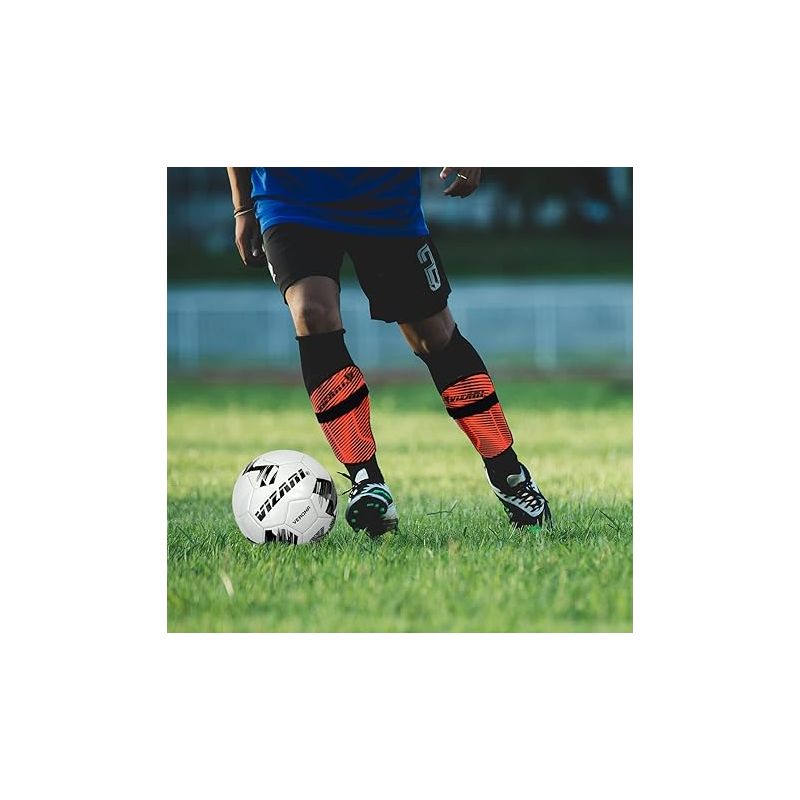 Vizari Matera Soccer Shin Guards | Lightweight PP Shell | Foam Padded Backing | Youth Soccer Shin Guards | Soccer Equipment, 3 of 7