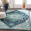 Hauteloom Trebloc Teal Green Area Rug - 2 of 4