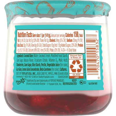 Oui by Yoplait Dairy-Free Strawberry - 5oz_5