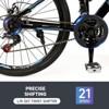 Topteng 26" Mountain Bike for Teenagers: Disc Brake, Thumb Shifter - 4 of 4