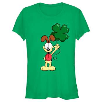 St Patricks Day T-Shirt Lucky Charm Green Glitter Shamrock Juniors 