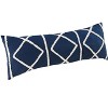 Sweet Jojo Designs Gender Neutral Body Pillow Cover (Pillow Not Included) 54in.x20in. Boho Fringe Blue Ivory - 2 of 4