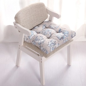 Greenland Home Fashions Cruz Linen Chair Pad, 18X18 - 1 of 4
