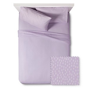 Violet Villa Mini Dots Sheet Set Twin - Pillowfort , Purple Villa