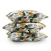 Marta Barragan Camarasa Art Nature Brushstrokes Square Throw Pillow Green - Deny Designs - image 4 of 4