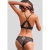 Women's Lace Push Up Bra & Panty Set - LASCANA - 3 of 4