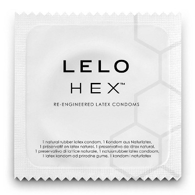 LELO HEX Original Luxury Condoms with Unique Hexagonal Structure - Lubricated - 36ct, 3 of 6