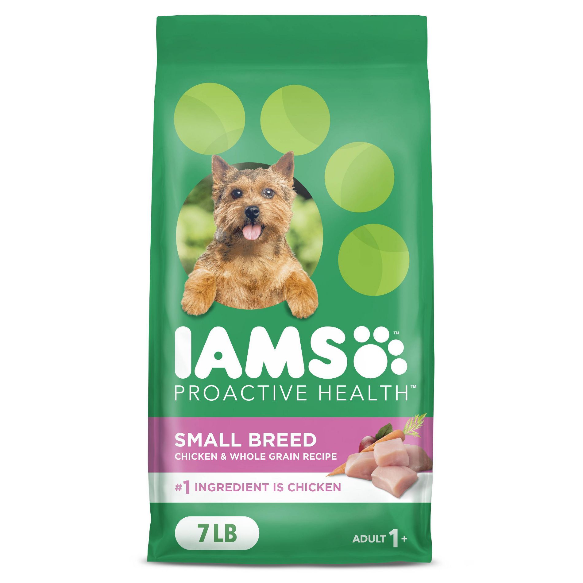 IAMS Proactive Health Chicken and Whole Grains Flavor Small Breed Dry Dog Food