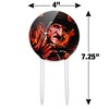 A Nightmare On Elm Street Freddys Fire Acrylic Cake Topper - 2 of 4