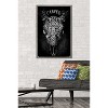 Trends International Jim Baldwin - Carved Faith Skull Framed Wall Poster Prints - 2 of 4
