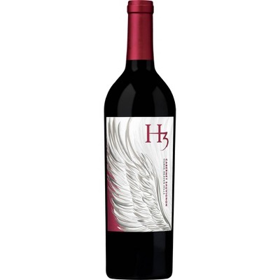 H3 Cabernet Sauvignon Red Wine - 750ml Bottle