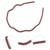 Unique Bargains Women's Classic Fashion Frosted Wavy Hairband 5.51"x4.53" 1 Pc - 2 of 4