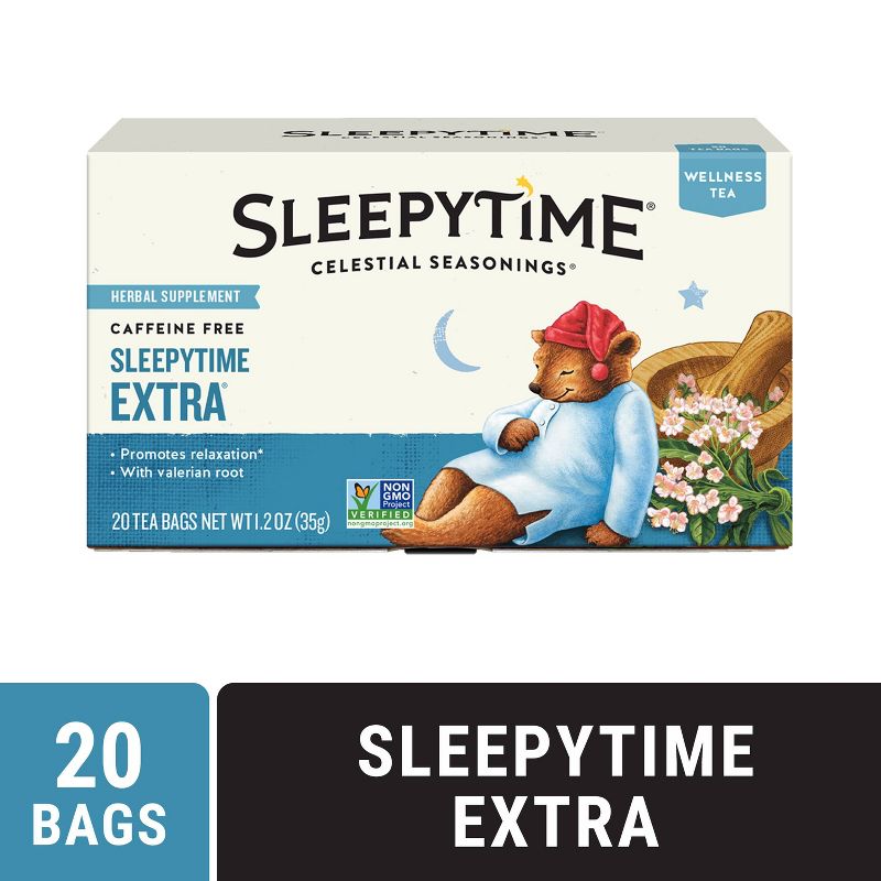 Celestial Seasonings Sleepytime Extra Caffeine Free Wellness Tea - 20ct, 5 of 6