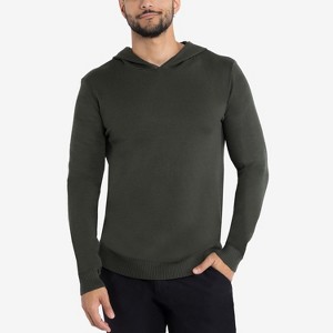 X RAY Men's Long Sleeve Hoodie Sweater - 1 of 4