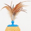 3 in 1 Multi-Functional Cat Toy, Candy Shape in Blue - 2 of 4