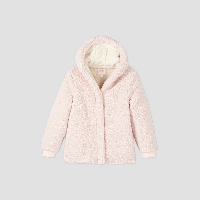 girls pink coat