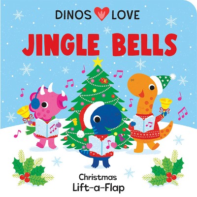 Dinos Love Jingle Bells - by  Pterry Redwing (Board Book)