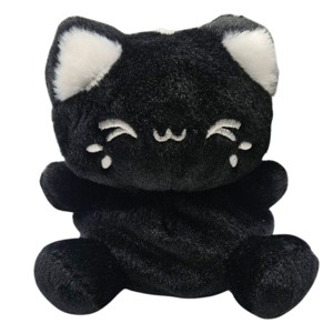 Aurora® Palm Pals™ Tasty Peach Black Sesame Meowchi™ 5 Inch Stuffed Animal Toy - 1 of 4