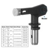 Unique Bargains 304 Stainless Steel Reversible Airless Sprayer Paint Nozzles 2 Pcs - 2 of 4