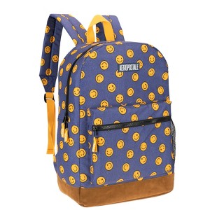 Aeropostale 16.5" Upgraded Backpack for Girls Boys, Back-To-School Essentials Multicolored Bag for Everyday Use - 1 of 4