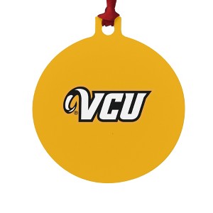 Virginia Commonwealth University Rams Logo Aluminum Holiday Christmas Tree Ornament - 1 of 4