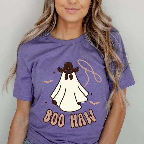 Simply Sage Market Women's Boo Haw Short Sleeve Graphic Tee - image 1 of 4