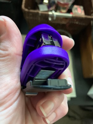 Swingline Tot Mini Stapler 12-Sheet Capacity Purple