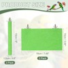 Unique Bargains Bird Perch Stand Wooden Parrot Perch Stand Toy Paw Grinding Stick Bird Cage Accessories 4 Pcs - 2 of 4