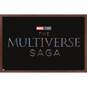 Trends International Marvel The Multiverse Saga - Logo Framed Wall Poster Prints - 1 of 4