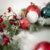 72"L Sullivans Artificial Shiny Ball Frosted Christmas Garland, Multicolor, Indoor Christmas Decor - 2 of 4