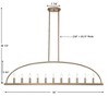 Crystorama Lighting Abbott 11 - Light Chandelier in  Vibrant Gold - 4 of 4