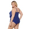 Aqua Green, Women's Triple Tier Tankini - 2 of 3