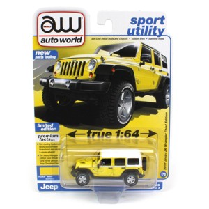 1/64 Auto World Sport Utility 2022 Release 3A 2017 Jeep JK Wrangler 64372-A3 - 1 of 1