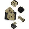 INSPIRE CHIC Knot Woven Metal Interlocking Buckle Elastic Waist Cinch Belt - 2 of 4