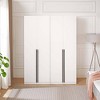 Manhattan Comfort Set of 2 Lee 2 Door Wardrobe Closets - 2 of 4
