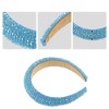 Unique Bargains Women's Bling Rhinestone Padded Hairband Faux Crystal Hair Accessories 1.18 Inch Wide 1 Pc - 4 of 4