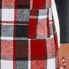 Women's Plaid V-Neck Mini Pinafore Dress - Cupshe - 3 of 4