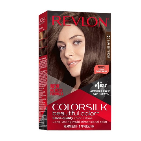 Revlon dark soft deals brown hair dye