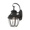 Livex Lighting Monterey 1 - Light Wall Light in  Black - 2 of 4