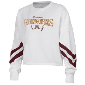 NCAA Minnesota Golden Gophers Women's Crew Fleece Sweatshirt - 1 of 3